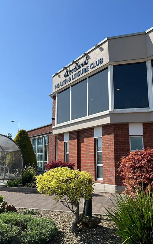 Fassade eines Fitnesstudios